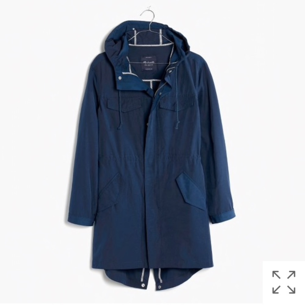 Madewell Hooded Fielder Anorak Jacket
